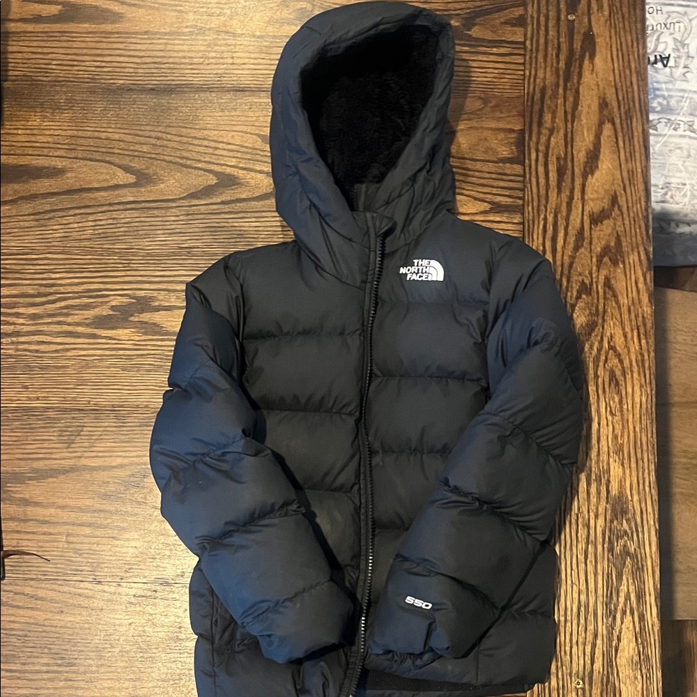 The North Face Charcoal Hooded Jacket